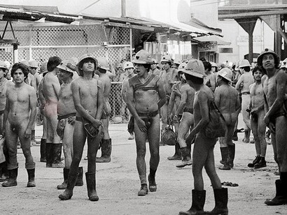 Imagen de archivo de trabajadores de la minería en el estado de Hidalgo. México