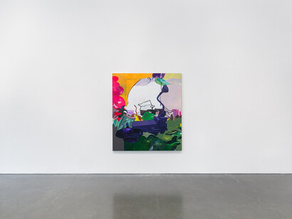 Alex Hubbard, Abstract or regular, exhibition view. Courtesy of Regen Projects 