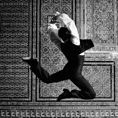 Isabel Muñoz, Untitled, Serie Flamenco. Platinum print. Arches Platine., 31.5 x 23.6"