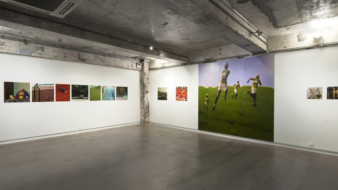 Installation of Lai Lon Hin’s solo exhibition “Gritty Eye”, 2018. Courtesy of artist and Blindspot Gallery