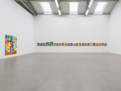Ryan Mosley, Exhibition view. Courtesy Galerie Eigen+Art Leipzig/Berlin, Photo: Uwe Walter, Berlin