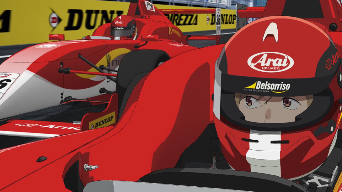 "Overtake". I principali antagonisti, per così dire, sono costituiti dal team Belsorriso – difficile non cogliere il riferimento alla Scuderia Ferrari, anche soltanto per l’inconfondibile colore rosso che risalta sulle vetture