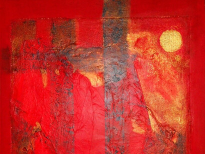 Carla Battaglia, Oltreconfine, 60x50 cm