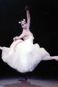 La danzatrice Sabrina Vitangeli in 'Giselle'