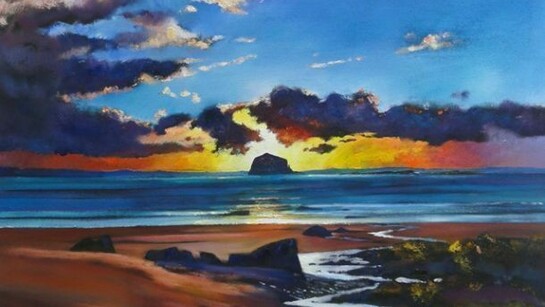 Davy Brown, Bass Rock Sunset