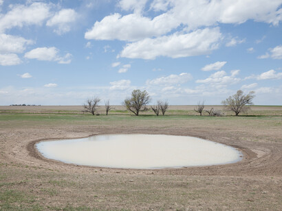 Kevin O’Connell, The Site of an Eventual Vanishing, Pigment print on Dibond aluminum, Courtesy of Robischon Gallery