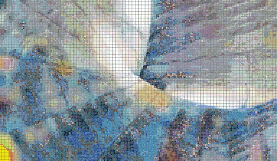 Simone Ferrero, Cosmic rift, 2023. Courtesy of Simone Ferrero