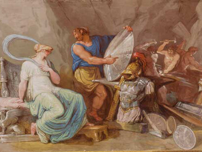 Felice Giani, Vulcano