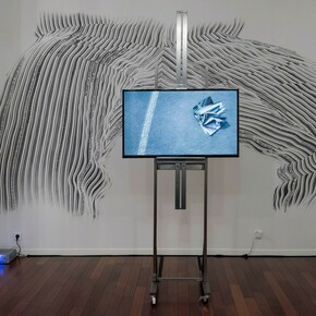 Fiona Banner, Au Cœur des Ténèbres, Exhibition view. Courtesy of mfc - michèle didier