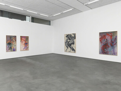 Birds and Wind. Courtesy of Gallery Dittrich & Schlechtriem