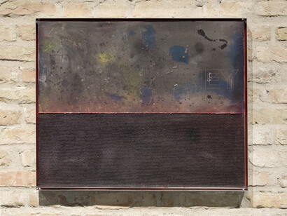 Johannes Wohnseifer, Colony Collapse Disorder 6, 2015, acrylic, lacquer, scotchlite, felt, fabric, canvas, laser gravure, wood, high polished stainless steel