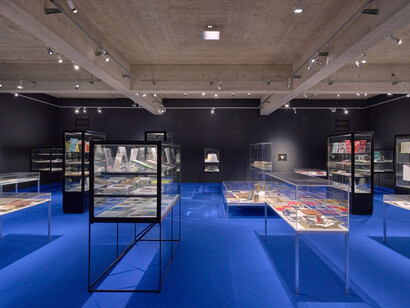 Turning pages. Artists’ books of the present, exhibition view. Courtesy of MAK