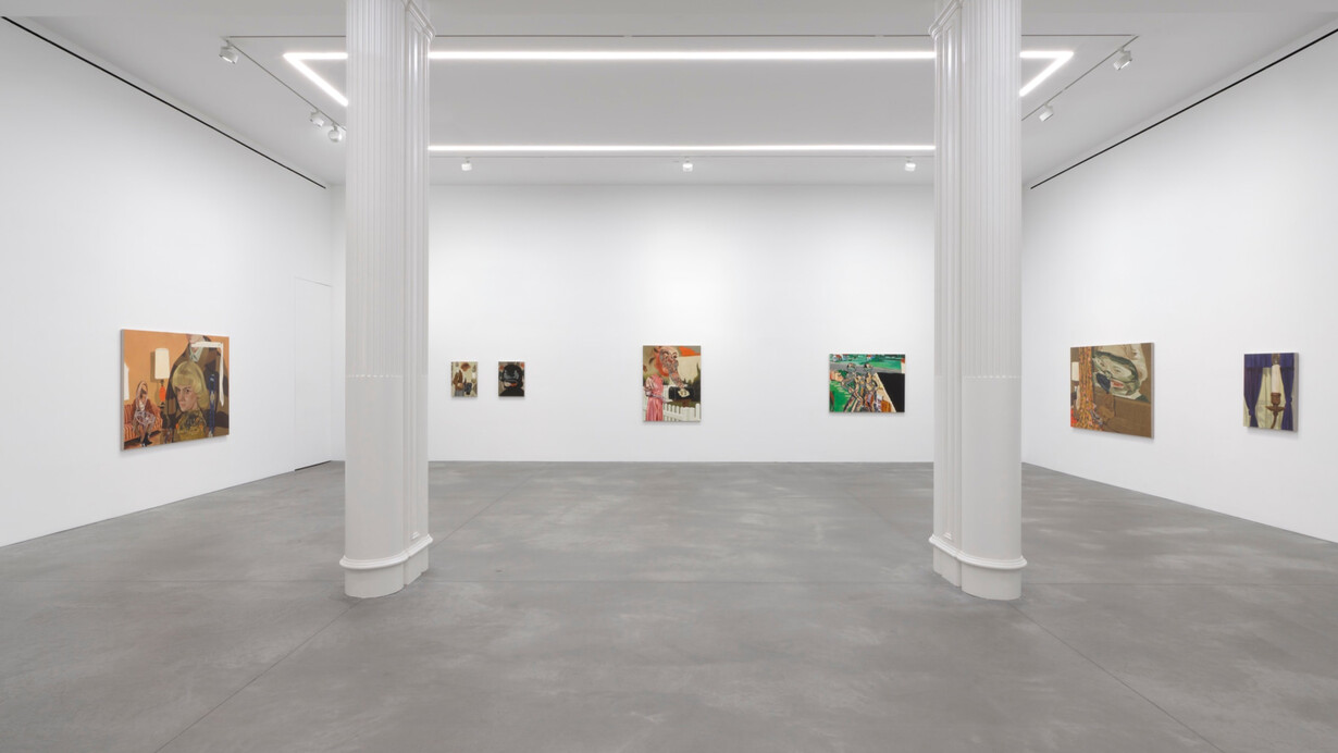 Lola Gil, Filling up rooms, exhibition view. Courtesy of Nino Mier Gallery
