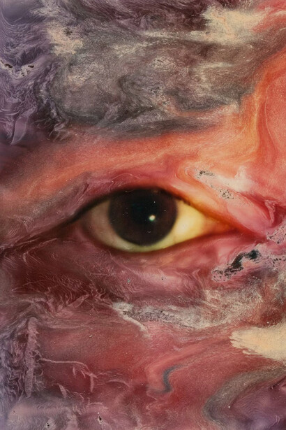 Lucas Samaras, Phototransformation, November 6 (detail), 1973. Courtesy of Art Institute of Chicago