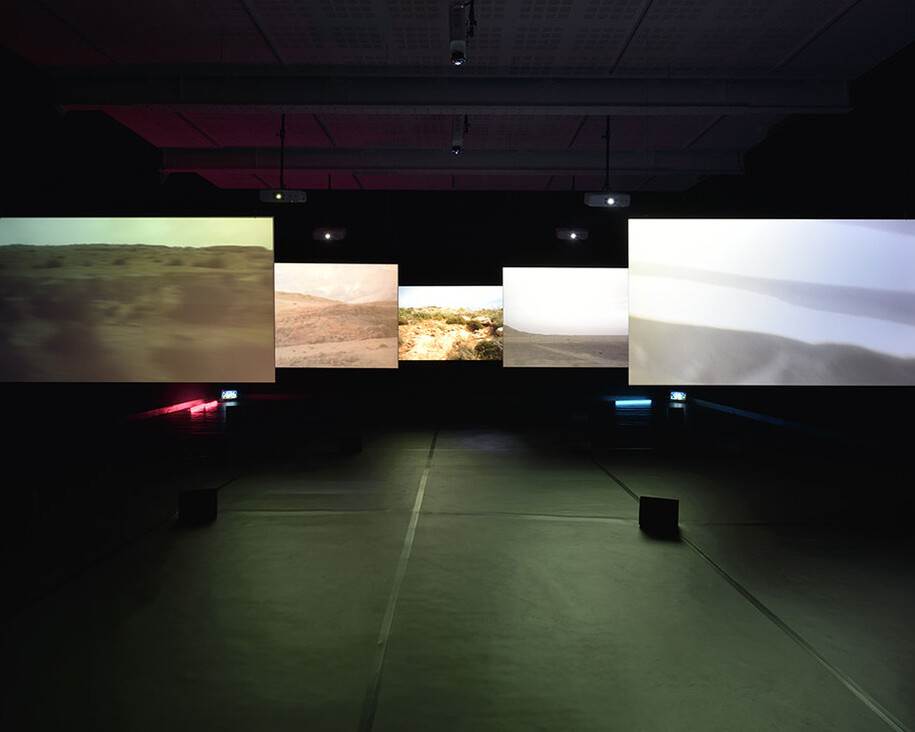 Chantal Akerman, Exhibition view. Courtesy of Galerie Marian Goodman