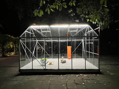 Arturo Comas, Greenhouse sunday, ausstellungsansicht. Mit freundlicher genehmigung des künstlers