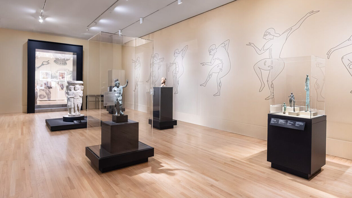 The Etruscans: from the heart of ancient Italy, exhibition view. Courtesy of De Young Museum
