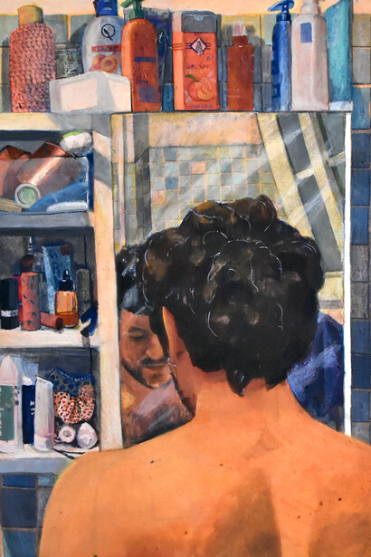 Louise Janet, Les cheveux blancs, 2024. Courtesy of Tube Culture Hall