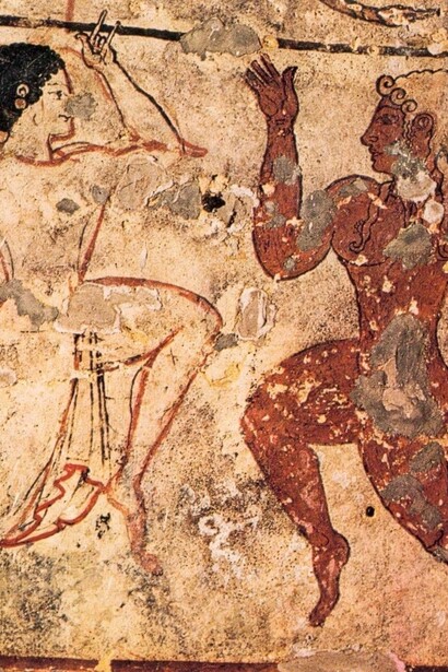Danzatrici, Tomba Cardarelli, Tarquinia