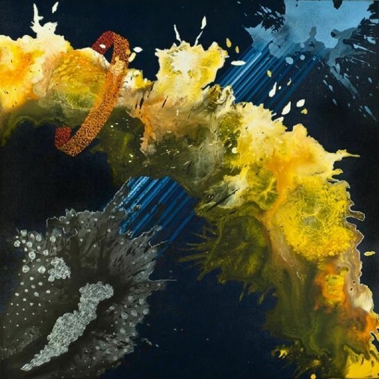 Multiverse Hypotheses, 2013, Acrylic on canvas, 40” x 40”