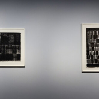 Heinz Mack, Installation view at Olivier Malingue, June 2018. Courtesy of Olivier Malingue Ltd. Photo: Plastiques Photography
