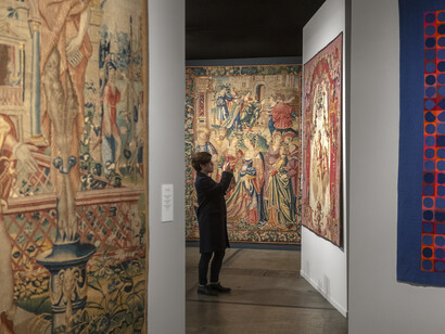 De Wit Fine Tapisseries, BRAFA 2024, exhibition view. Courtesy of BRAFA. Photo by Emmanuel Crooy