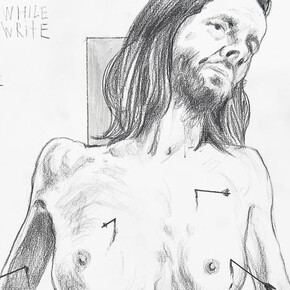 Egon Schiele, Gunter Brus and Thomas Palme. Courtesy of Leopold Museum