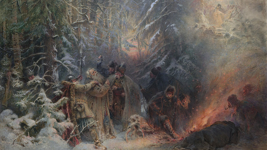 The Feat of Ivan Susanin. Courtesy of Tretyakov Gallery