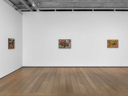 Various artists, Autodidact, exhibition view. Courtesy of Almine Rech