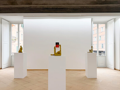 Francesca Banchelli, Abyss. When two shadows overlay do they get darker, exhibition view. Courtesy of Vistamare