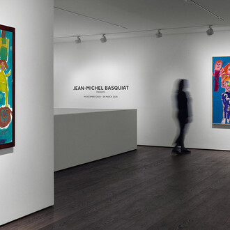 Jean-Michel Basquiat, Engadin, exhibition view. Courtesy of Hauser & Wirth