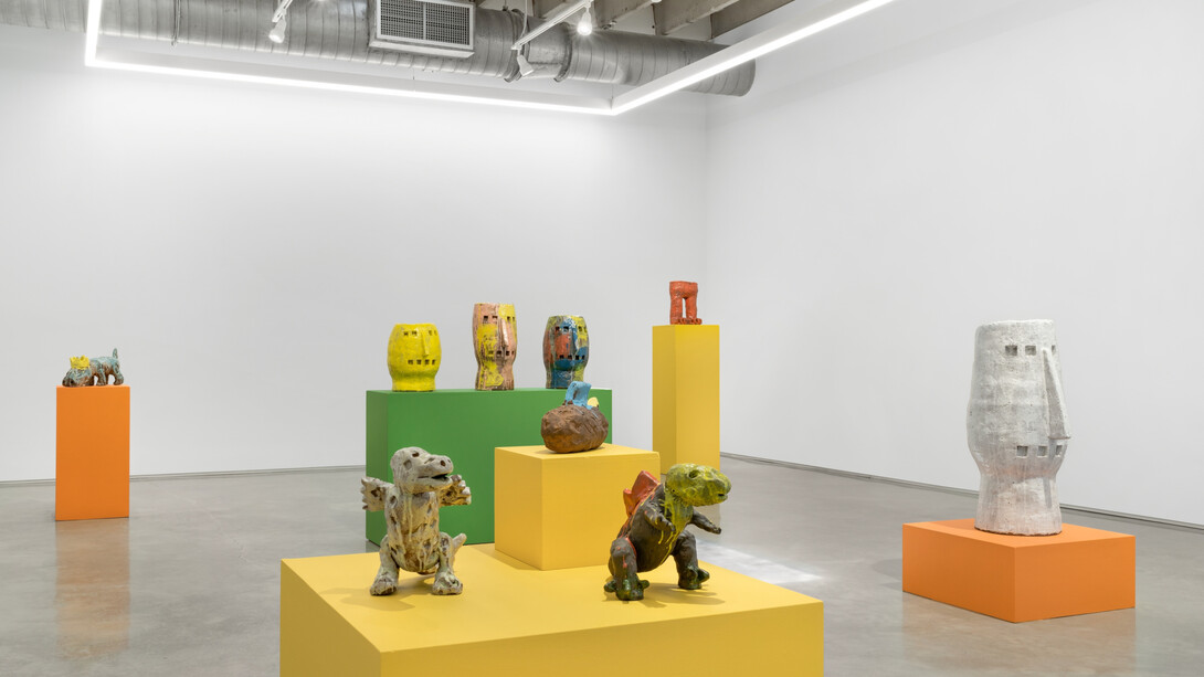 Stanley Edmondson, He Had It Since He First Got It, 2023, installation view, photo by Zachary Balber. Courtesy of Mindy Solomon Gallery