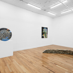 Michelle S. Cho and Ian Ha. Shifts and echoes, installation view. Courtesy of Fragment (Photo: Daniel Greer)