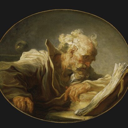 Jean-Honorè Fragonard, Der Philosoph, zwischen 1764 und 1769