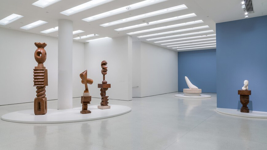 Installation view: Guggenheim Collection: Brancusi, Solomon R. Guggenheim Museum, New York, Ongoing. Photo: David Heald