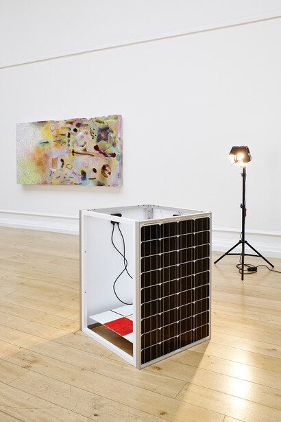 Installation view at the South London Gallery, 2014, Photo by Andy Stagg