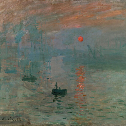 "Impression, Sunrise", Claude Monet