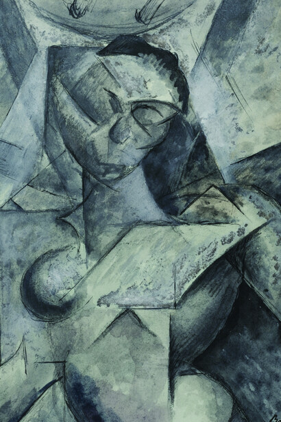 Umberto Boccioni 
Studio di figura, 1914, Milano, 
Civico Gabinetto Disegni Castello Sforzesco
