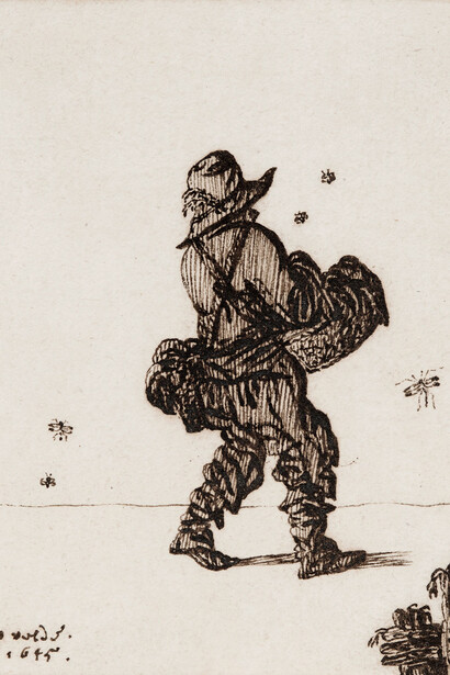 Jan Jansz van de Velde, The Ragpicker, 1645. Courtesy of Mireille Mosler