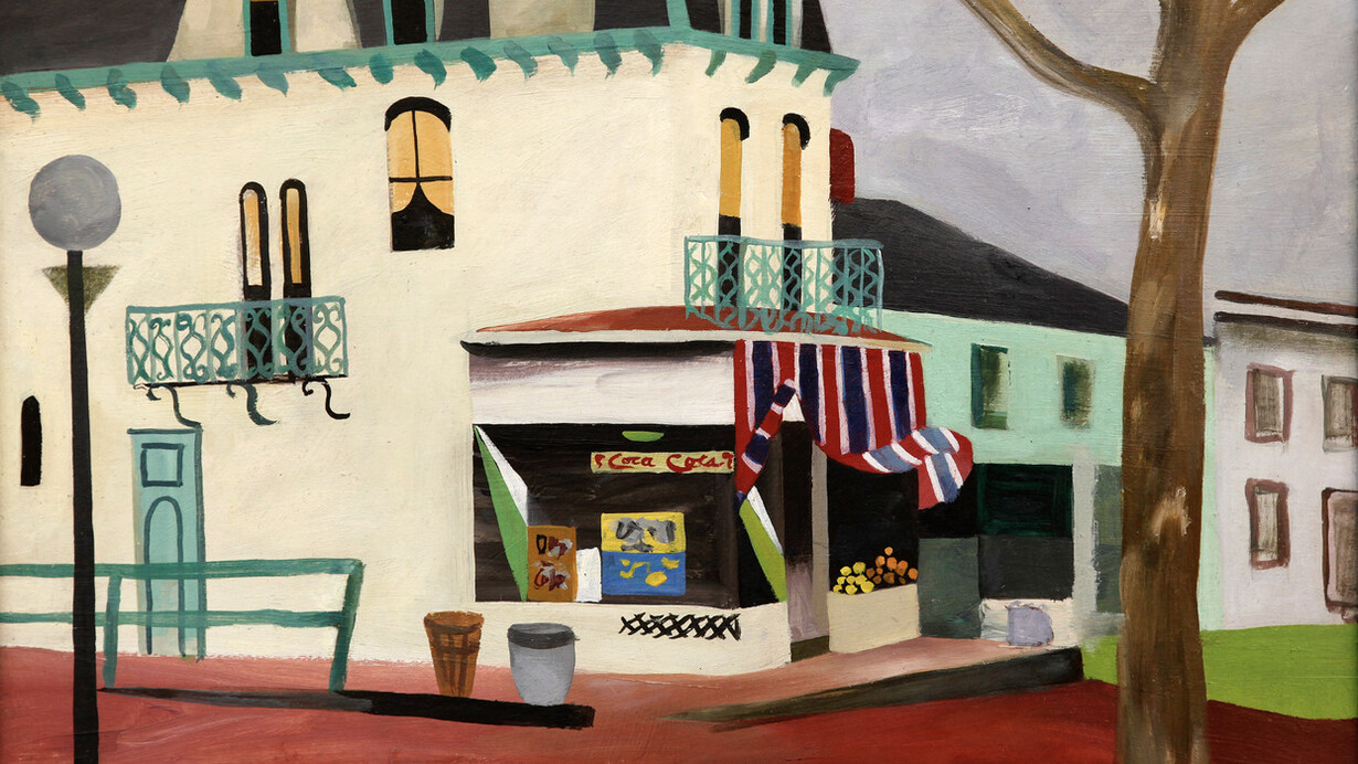 Betty Lane, Stonybrook (detail), 1947. Courtesy of Marc Selwyn Fine Art
