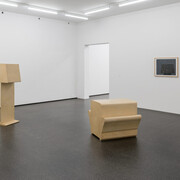 Verschiedene künstler, Sammlung 25. Kunst aus der schweiz vom 18. Jahrhundert bis in die gegenwart, ausstellungsansicht. Mit freundlicher genehmigung des Aargauer Kunsthauses