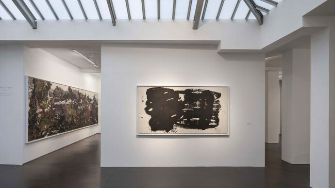 Dark Writings. Courtesy of Jeanne Bucher Jaeger