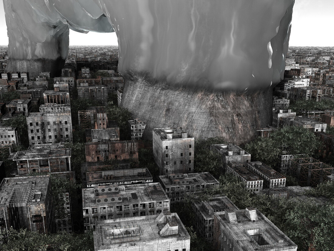 Giacomo Costa, Consistenza 7, 2008, 160 x 80 cm 