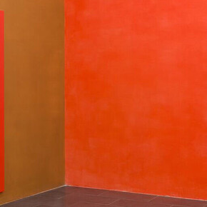 Nick Oberthaler featuring Nico Vascellari, Exhibition view. Courtesy of Galerie Emanuel Layr