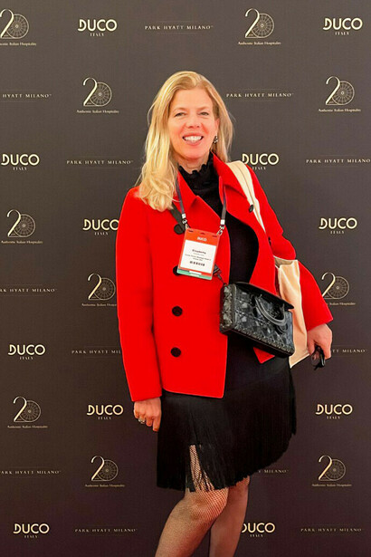Elisabetta Dotto al DUCO Travel Summit 2024, Italia