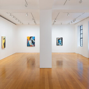 Spencer Sweeney, Paint, exhibition view. Courtesy of Gagosian