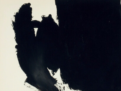 Robert Motherwell, Untitled (Elegy), 1960.  Courtesy of Bernard Jacobson Gallery
