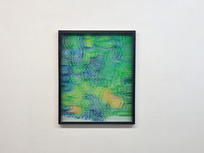 Maurizio Donzelli, X Web mirror, 96,50 x 79 x 5 cm, Courtesy of Eduardo Secci Contemporary