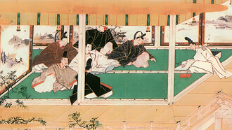 Onmyōji (陰陽師) del "Tamamonomae" (imagen japonesa) perteneciente al período Edo temprano