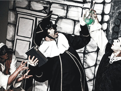 Una rappresentazione teatrale della Mandragola